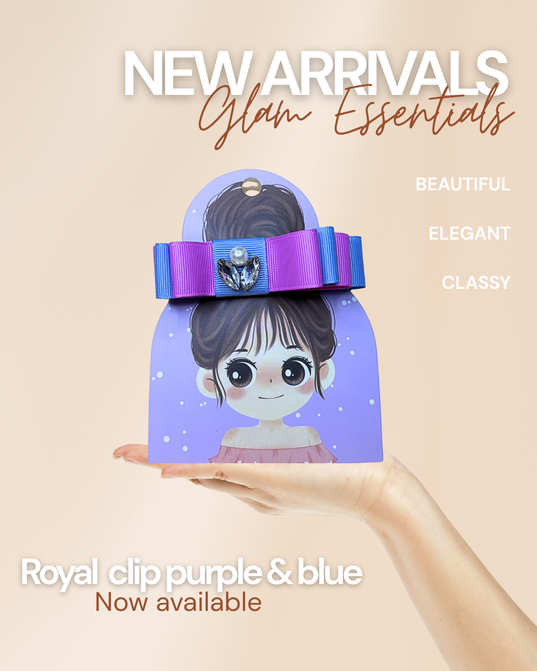 Royal Clips | Elegant Hair Claws for Everyday Class