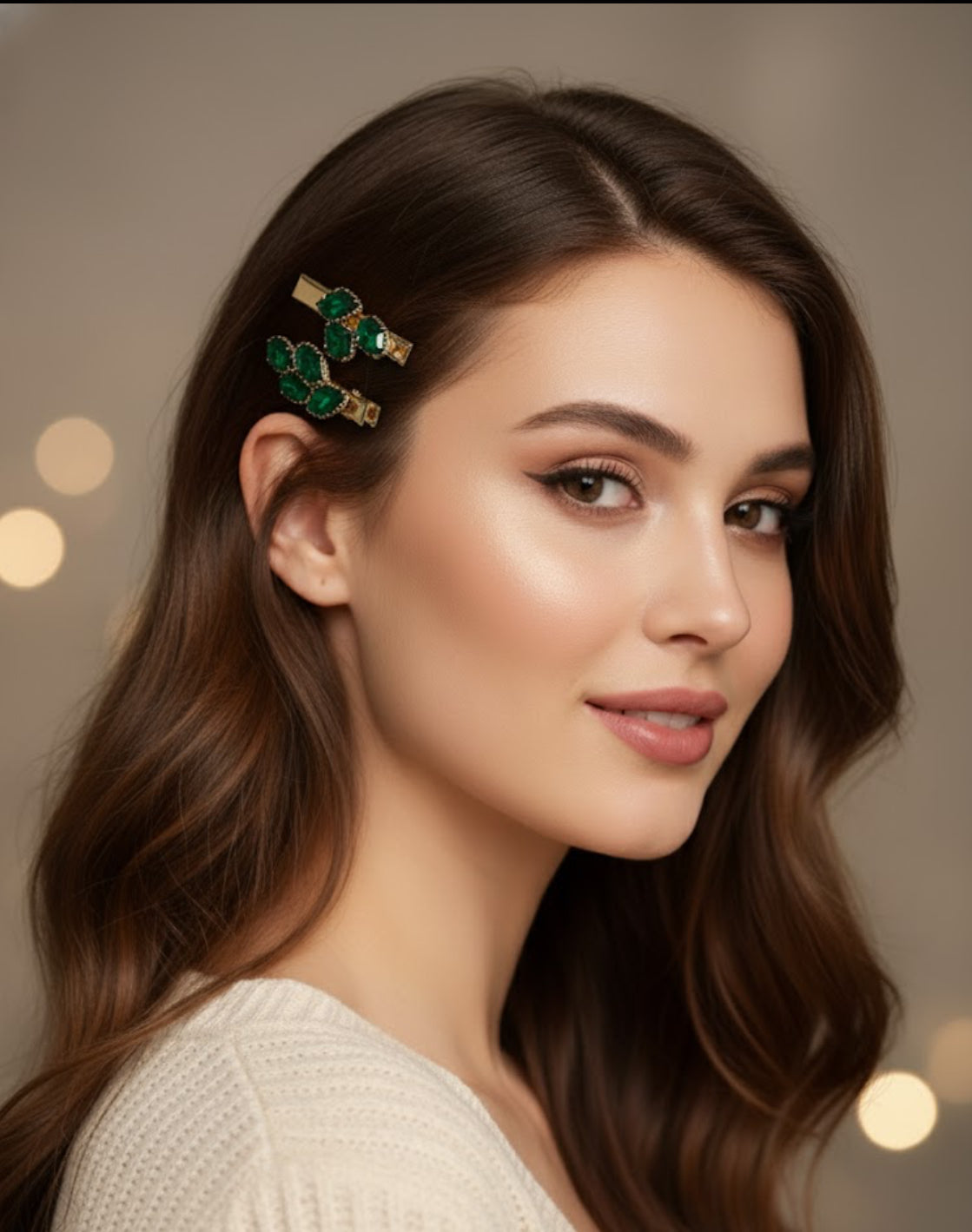 Royal Sapphire Hair Clips | Luxury Blue Crystal Pins