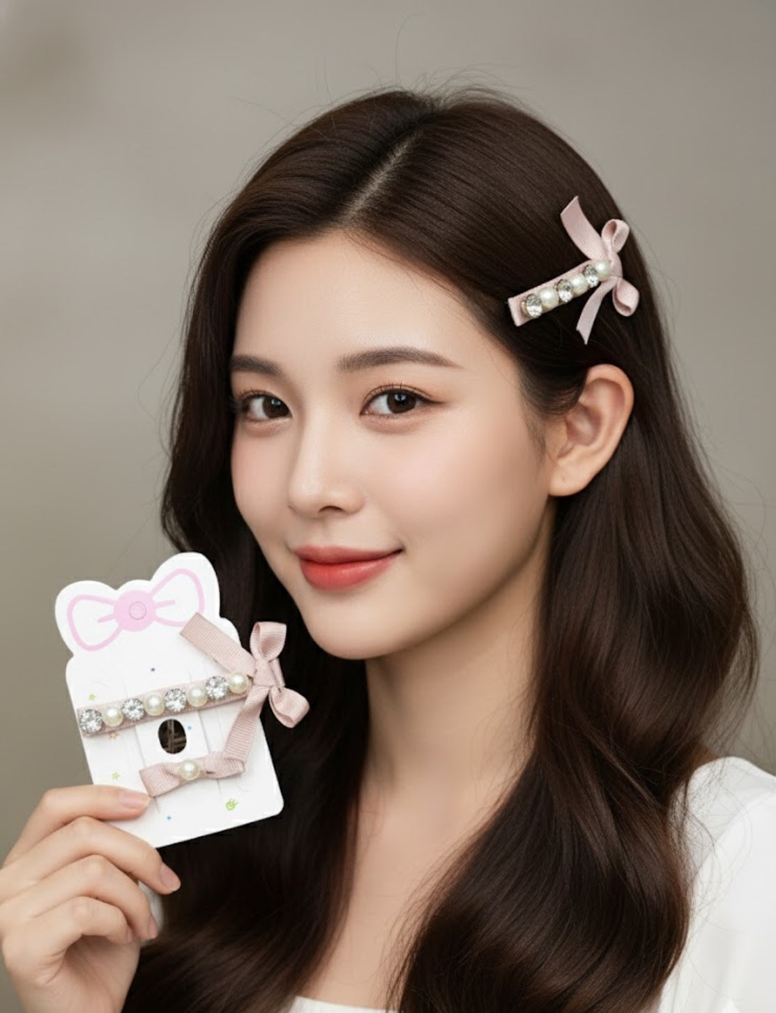 Pearl Bow Hair Pin | Elegant & Classy Hair Accessory