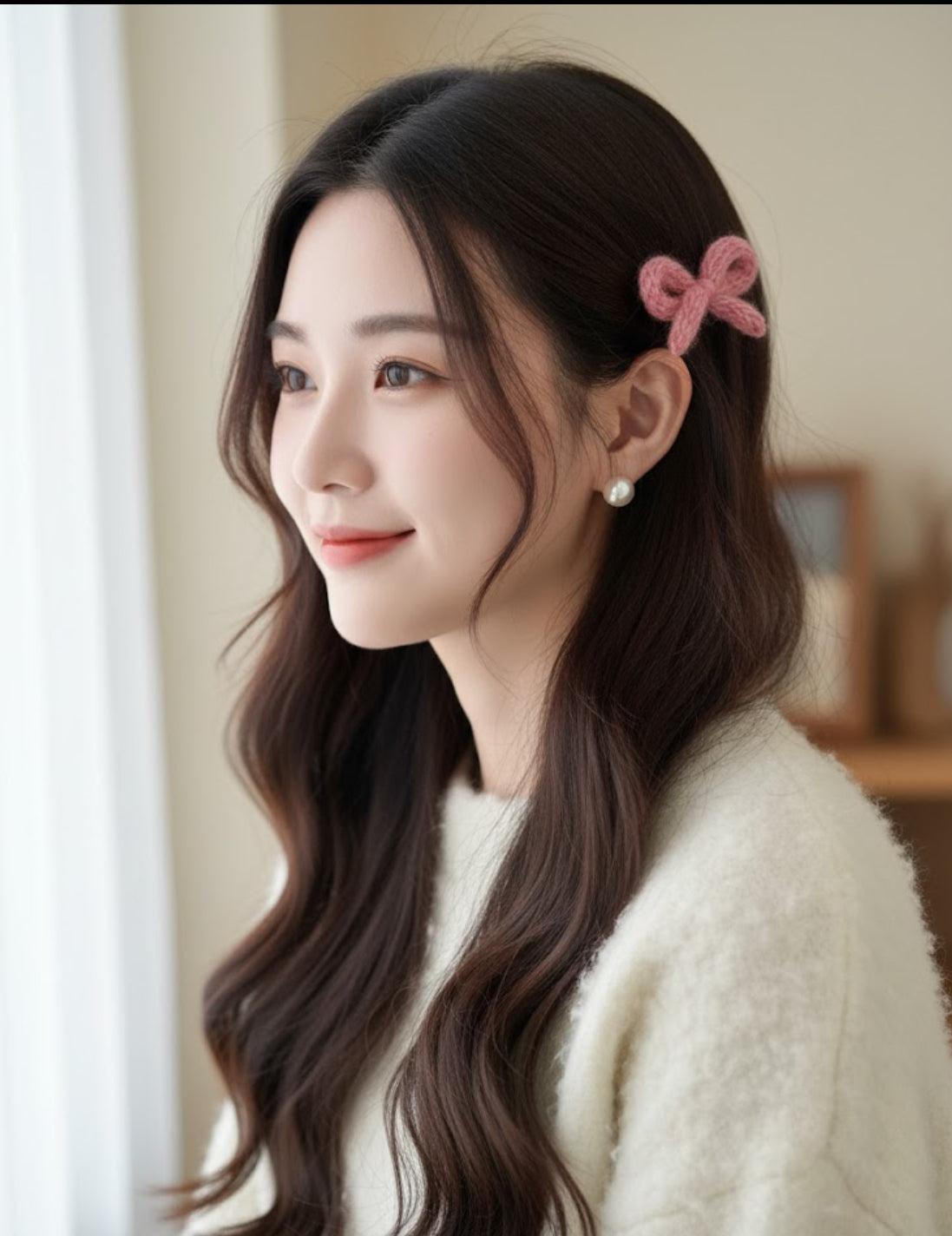 Handmade Mini Crochet Bow Pins | Lightweight & Charming